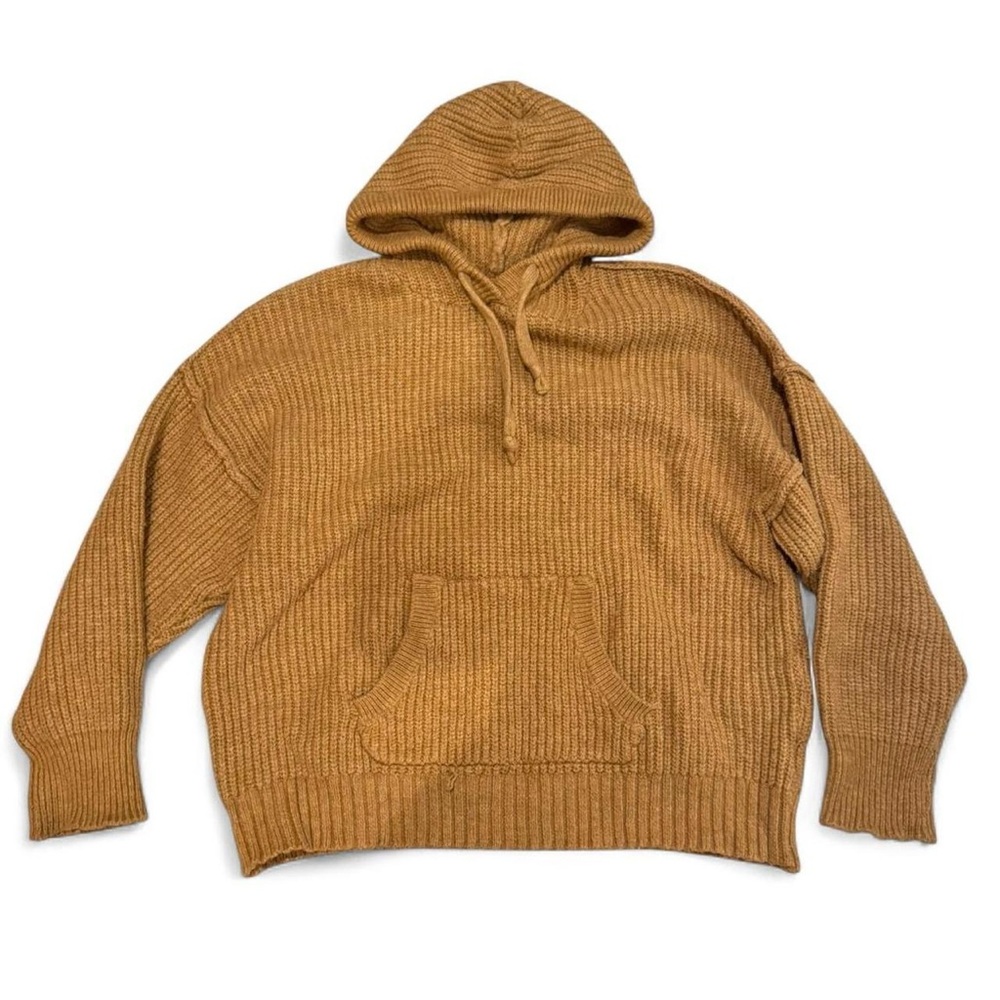 American Eagle Outfitters Camel Knit Pullover